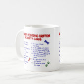 WIREHAIRED指すことGRIFFON PL2 コーヒーマグカップ (正面左)