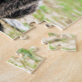 Wirehaired指すGriffon子犬 ジグソーパズル (側面)