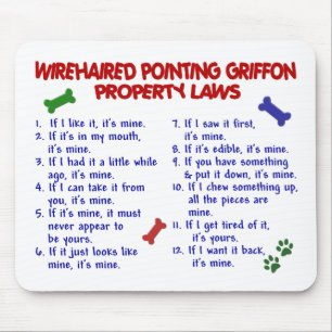 WIREHAIRED指すGRIFFON特性の法律2 マウスパッド