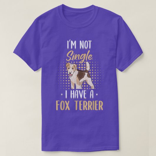 Wirehaired Fo Terrier Dog691 Tシャツ (デザイン正面)