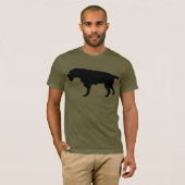 Wirehaired Griffon指す新しいギア Tシャツ (正面フル)