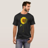 Wirehaired Pointing Griffon Sunflower Tシャツ (正面フル)