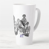 WiSコーヒーと紅茶マグカップ カフェラテマグ (右アングル)