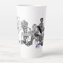 WiSコーヒーと紅茶マグカップ カフェラテマグ