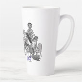 WiSコーヒーと紅茶マグカップ カフェラテマグ (右)