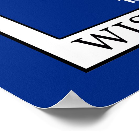 Wisconsin ポスター (角)