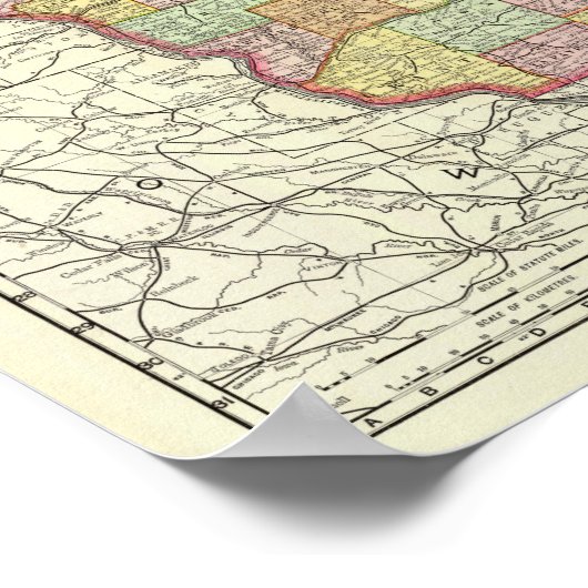 Wisconsin ポスター (角)