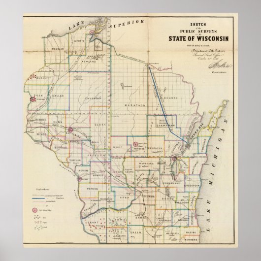 Wisconsin 3 ポスター (正面)