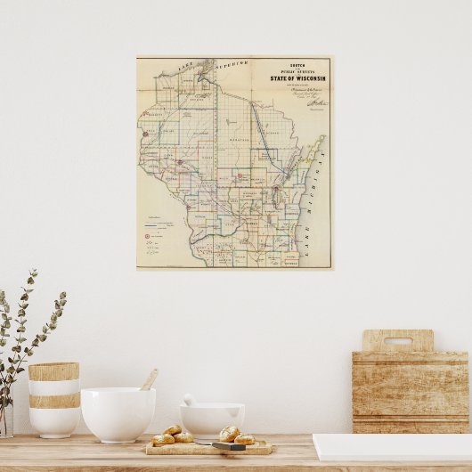 Wisconsin 3 ポスター (キッチン)