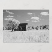 Wisconsin Barn Photo Reprint 招待状 (正面)