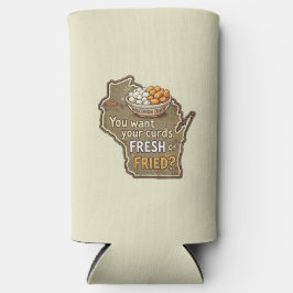 Wisconsin Curds: Fresh or Fried? スリム缶クーラー