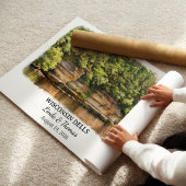 Wisconsin Dells Wisconsin Poster, Watercolor ポスター