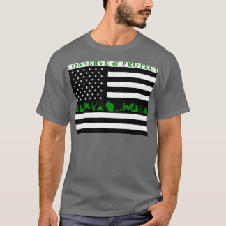 Wisconsin DNR Conservation Warden Tシャツ