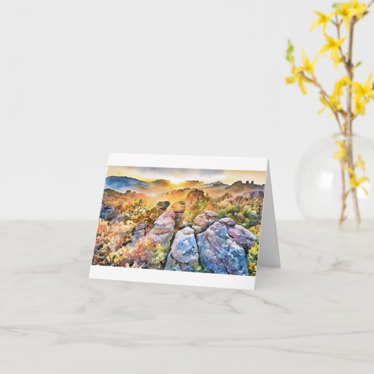 Wisconsin, Side of the Road card   カード (黄色い花)