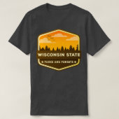 Wisconsin State Park Sticker 2020 Tシャツ (デザイン正面)