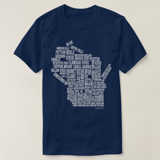 Wisconsin State Parks WisKid Tシャツ (デザイン正面)