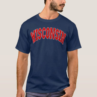 Wisconsin Throwback Design Classic Tシャツ