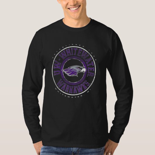Wisconsin Whitewater Warhawks Showtime Vintage Tシャツ (正面)