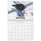 Wisconsin Wildlife Calendar 2026 カレンダー (2月 2027)