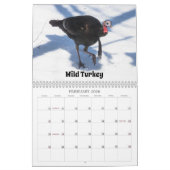 Wisconsin Wildlife Calendar 2026 カレンダー (2月 2026)