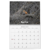 Wisconsin Wildlife Calendar 2026 カレンダー (3月 2027)