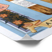 Wisden Cricketこうもり, 1895 ポスター (角)