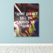 Wisdomキャンバス印刷 キャンバスプリント (インサイチュ (ウッドフロア))