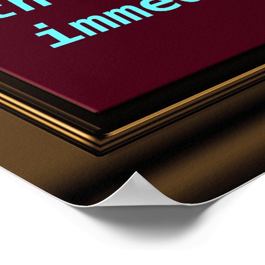 WISDOM引用文ズfrom Bhagavad Gita ポスター (角)