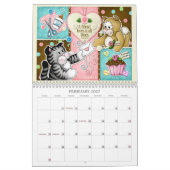 "Wisdom and Whimsy" 2026 Scripture Calendar カレンダー (2月 2027)