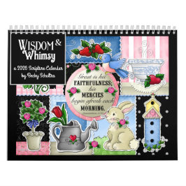 "Wisdom and Whimsy" 2026 Scripture Calendar カレンダー