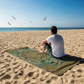 Wisdom in cordiality Anthophila ビーチタオル