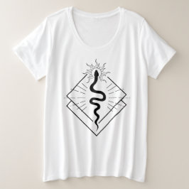 Wisdom Intelligence Sunshine Snake Tシャツ