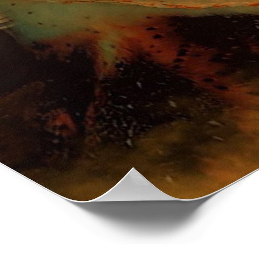 Wisdom Quote, Owl Artwork Poster ポスター (角)