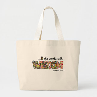 Wisdom totebag ラージトートバッグ