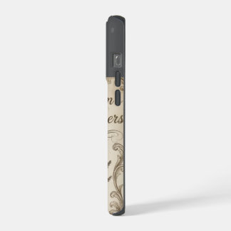 "Wisdom Whispers" ヴィンテージ ダークアカデミア エステティック iPhone 15 Proケース