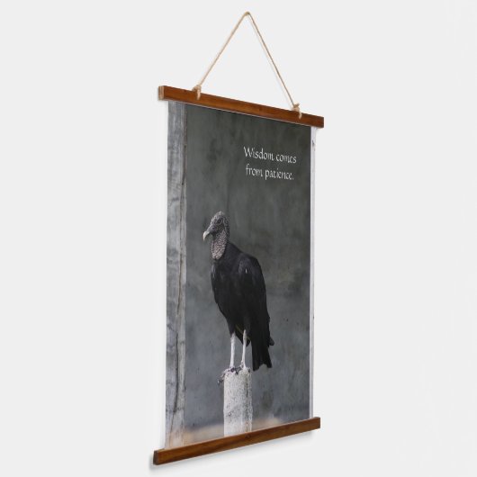 Wisdom Wood Topped Wall Tapestry 吊り下げ型タペストリー (傾斜あり)