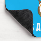 Wise as an Owl alternate design マウスパッド (コーナー)