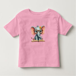 Wise Baby Elephant トドラーTシャツ