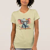 Wise Baby Elephant Tシャツ (正面)