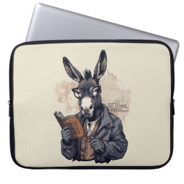 Wise Donkey — Laptop Sleeve ラップトップスリーブ