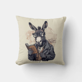 Wise Donkey — Pillow Cover クッション