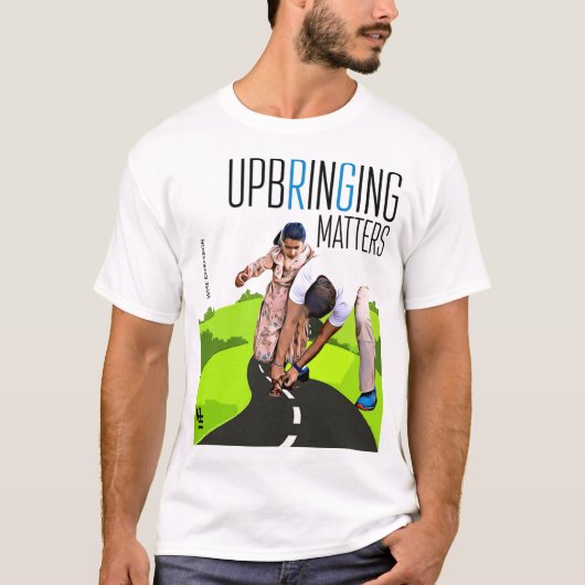 WISE EXPRESSION Rahul Gandhi A HUMAN T-shirt  Tシャツ (正面)