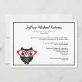 Wise Eyes Optometry卒業招待状 招待状 (正面)