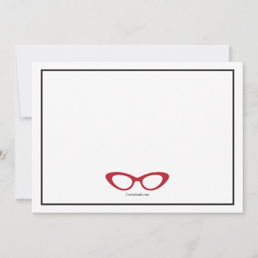 Wise Eyes Optometry卒業招待状 招待状 (裏面)