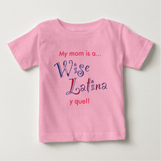 wise_latina_mom_tshirt_baby ベビーTシャツ