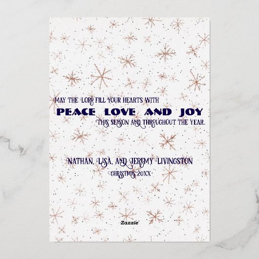 Wise Men Foil on Blue 箔シーズンカード (裏面)