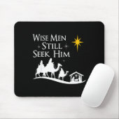 Wise Men Still Seek Him Christian Christmas Jesus  マウスパッド (マウス)