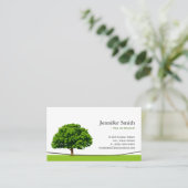 Wise Oak Treeサー気にビス-アポイントメント 予約カード (スタンド正面)