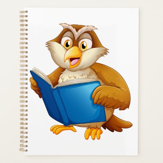 Wise Owl Reading Book プランナー手帳 (正面)