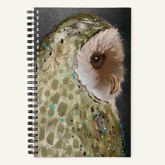 Wise Owl Sketch Journal ノートブック (正面)